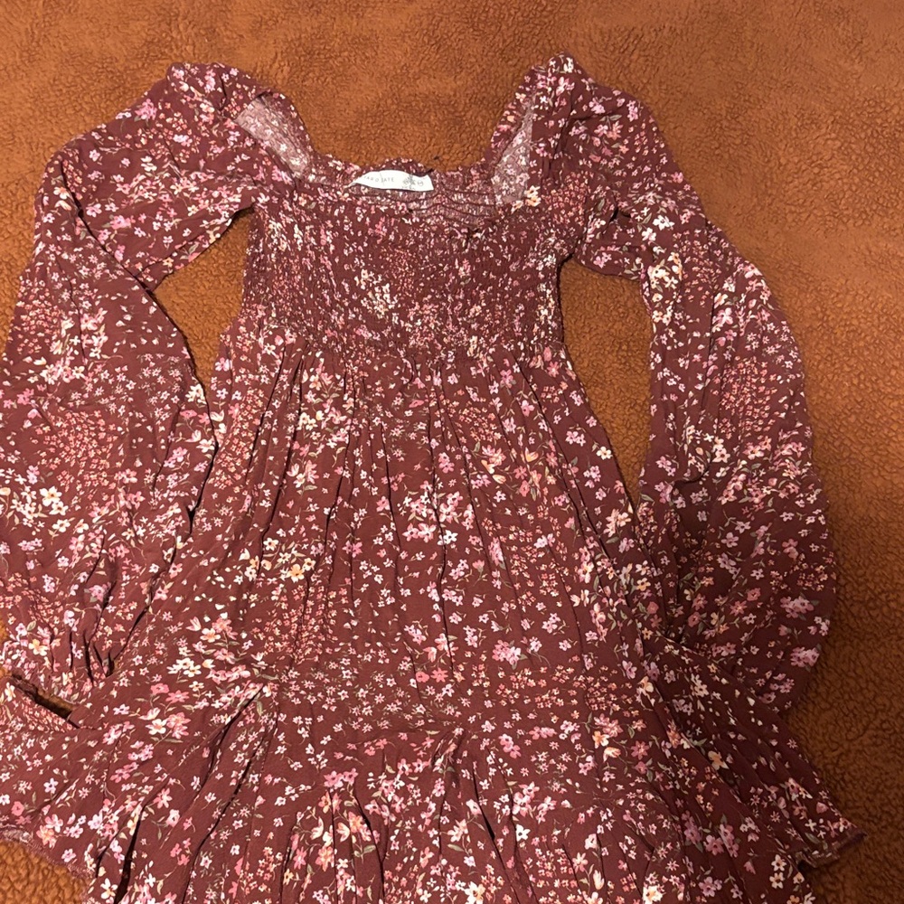 Altard State Floral Long Sleeve Dress